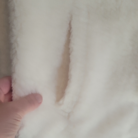 32 Degrees Women's Cream Teddy Jacket - Picture 4 of 6